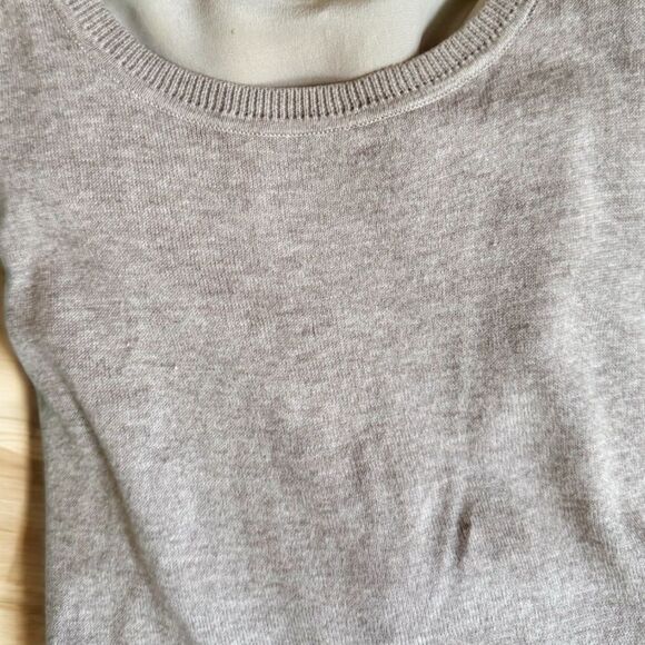 All Saints sleeveless tan knit top. Size small beautiful addition to wardrobe! - Picture 5 of 7
